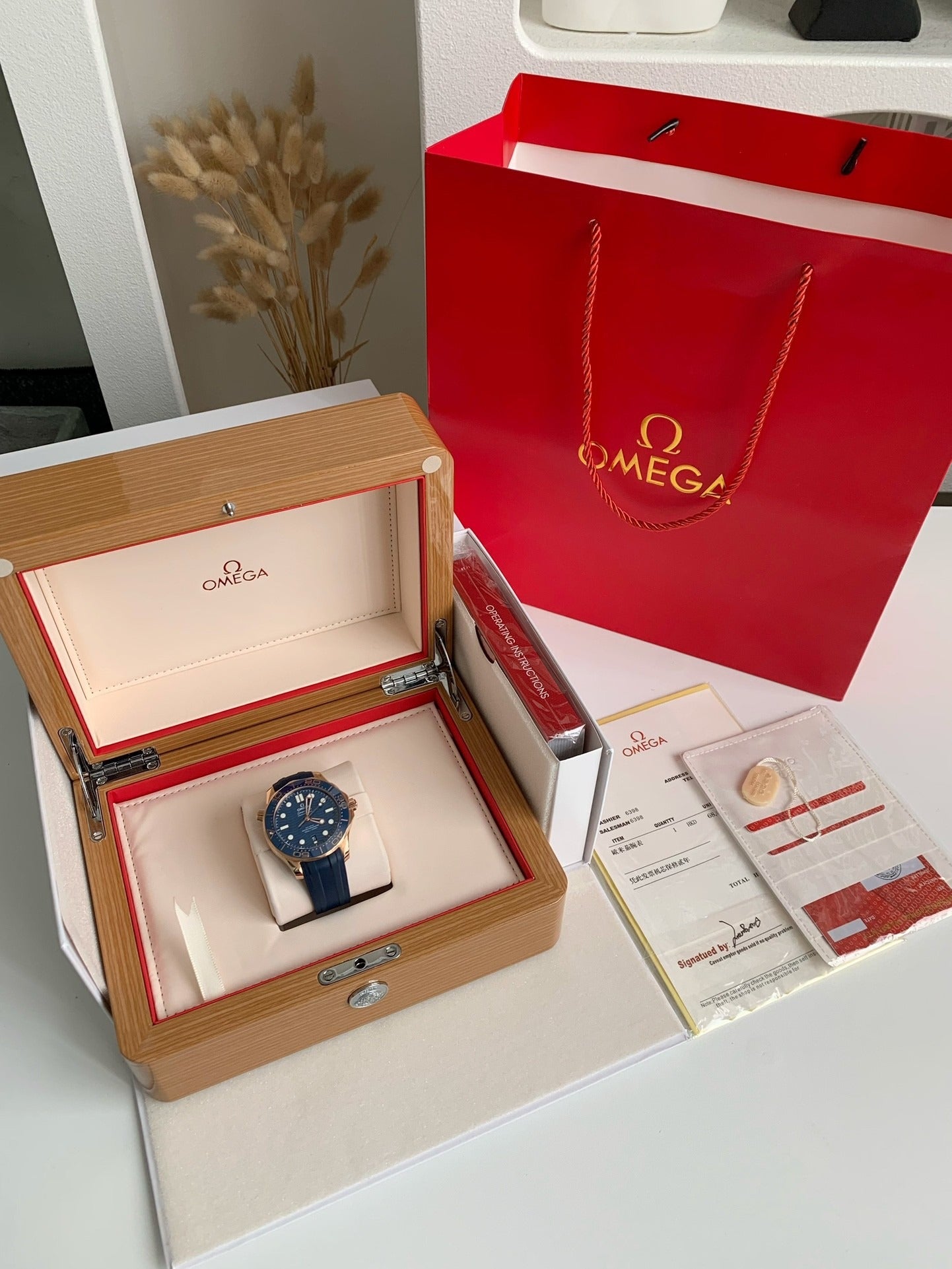 Omega Seahorse Series 300-meter dive wristwatch,43.5mm