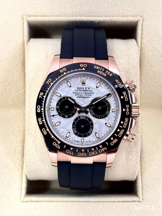 Daytona 116515LN Oysterflex Meteorite Dial