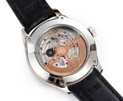 Black Silver - Black Leather - Automatic -42mm