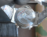 316L Black Silver - White 316L Steel - Automatic - 47mm