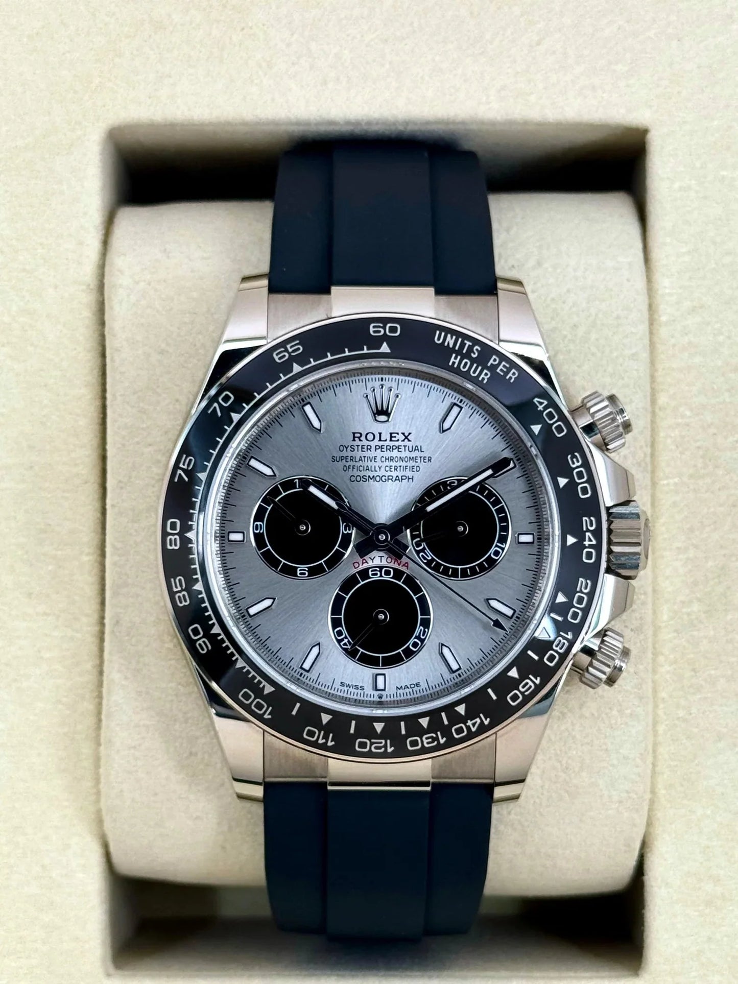 Daytona  40mm 126519LN Silver Ghost Dial