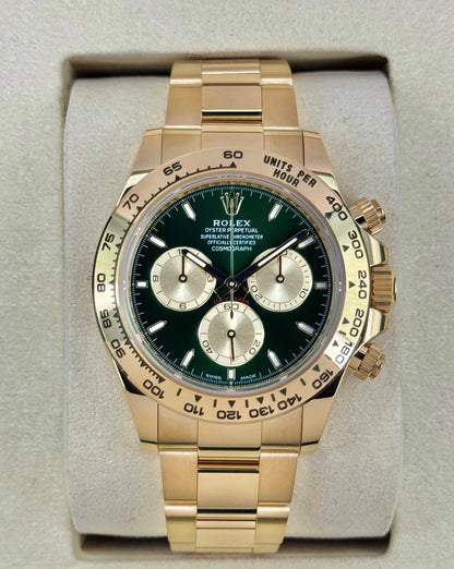 New Daytona 40mm 126508LN Green Dial