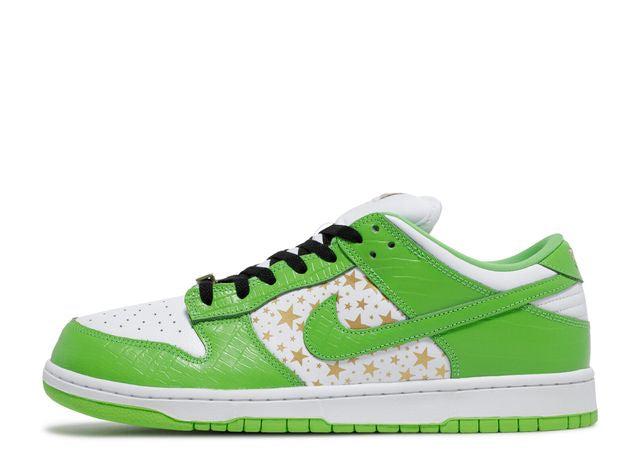 SB Dunk Low 'SUPREME' Mean Green