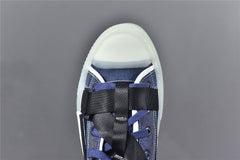 D**R B23 High-Top Blue Technical Canvas (Buckle)