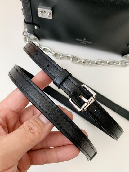 LV SIDE TRUNK full leather handbag