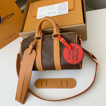 LV Keepall Bandouli ère 25 handbag