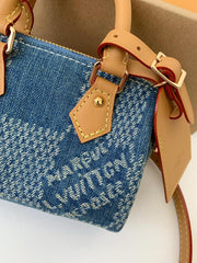 SPEEDY 18bandouli ère tannin denim Handbag