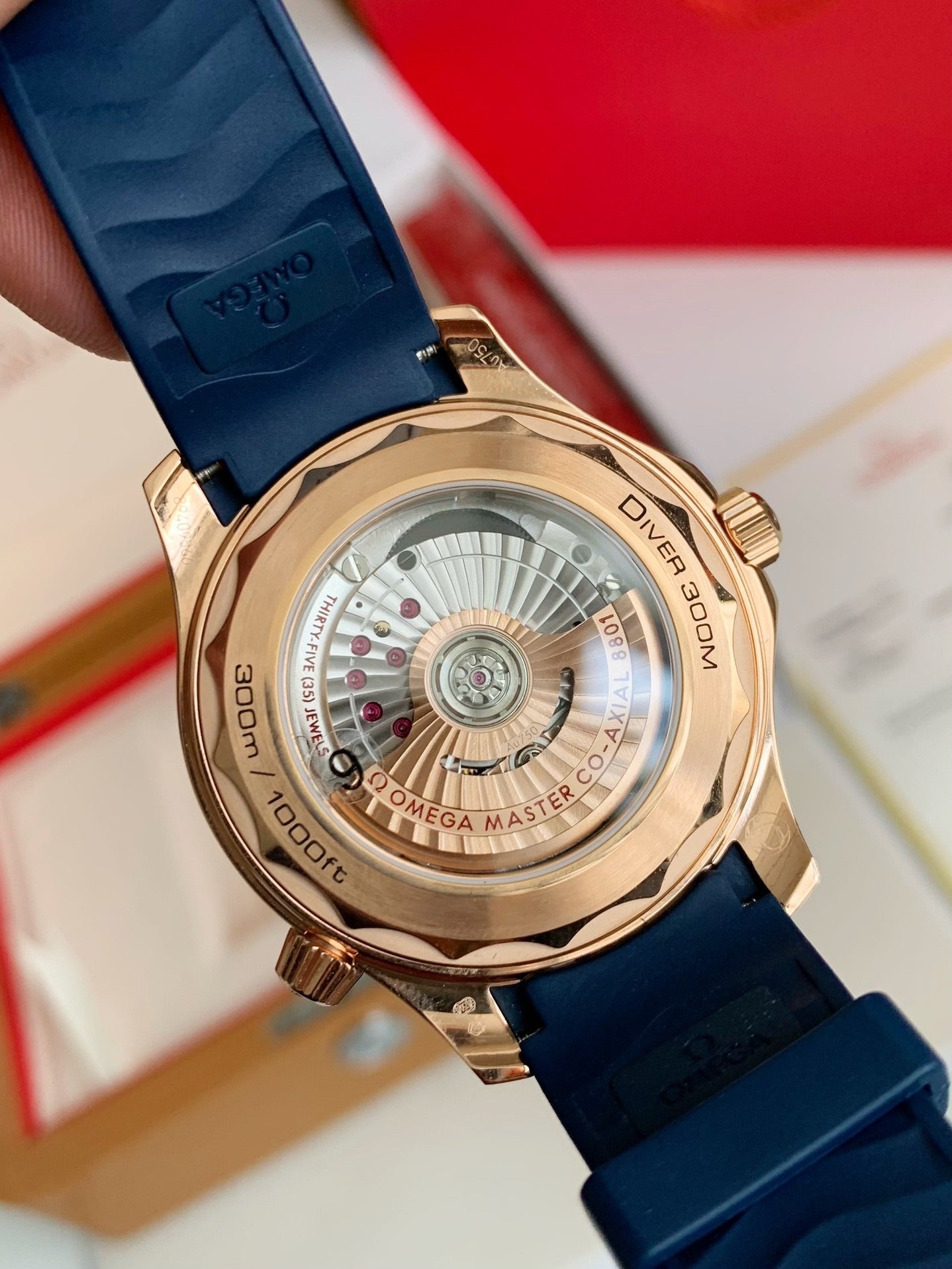 Omega Seahorse Series 300-meter dive wristwatch,43.5mm