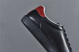 Gcci Ace Printed Interlocking G (Black)