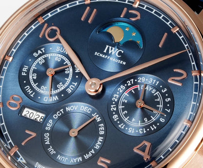 Blue Yellow - Blue Leather - Automatic -42mm