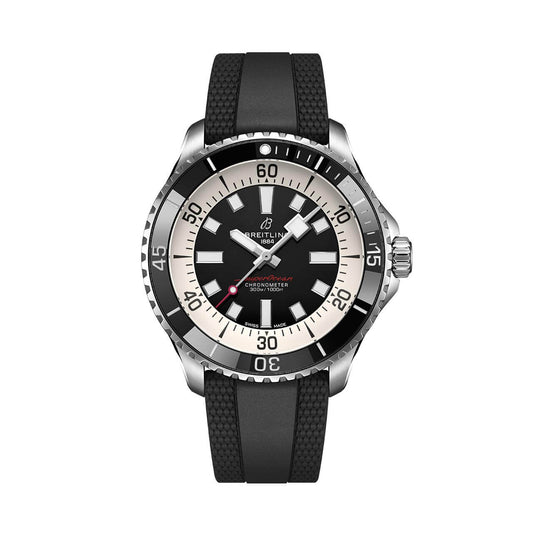Black Ceramic- Black White Face - Black Rubber - Automatic - 42mm