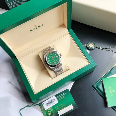 Green Silver - Steel 904L Silver - Automatic-41mm/31mm