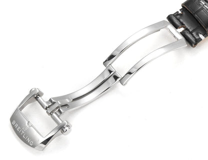 Chronograph - Black Ceramic - Green- N-Timer - Black Leather - Automatic - 43mm