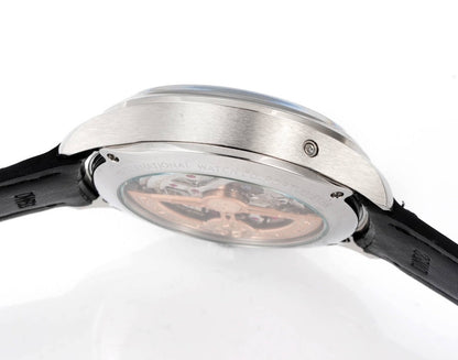 Black Silver - Black Leather - Automatic -42mm