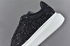 Alexander McQ Oversized Black Glitter