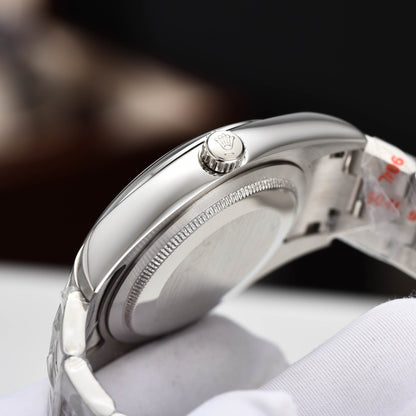 Blue Rainbow Candy - Steel 904L Silver - Automatic - 41mm/31mm