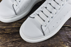 Alexander McQ White Smooth Calf Leather