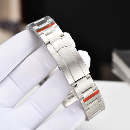 Blue Rainbow Candy - Steel 904L Silver - Automatic - 41mm/31mm