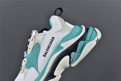 Blncga Triple S Green/White