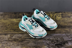 Blncga Triple S Green/White