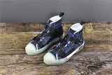 D**R B23 High-Top Blue Technical Canvas (Buckle)
