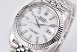 C-Factory - White - Silver 904L Steel- Automatic - 41mm