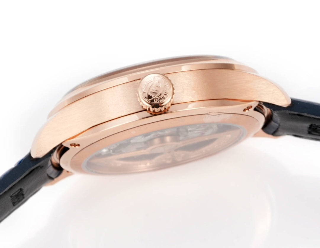 Blue Yellow - Blue Leather - Automatic -42mm