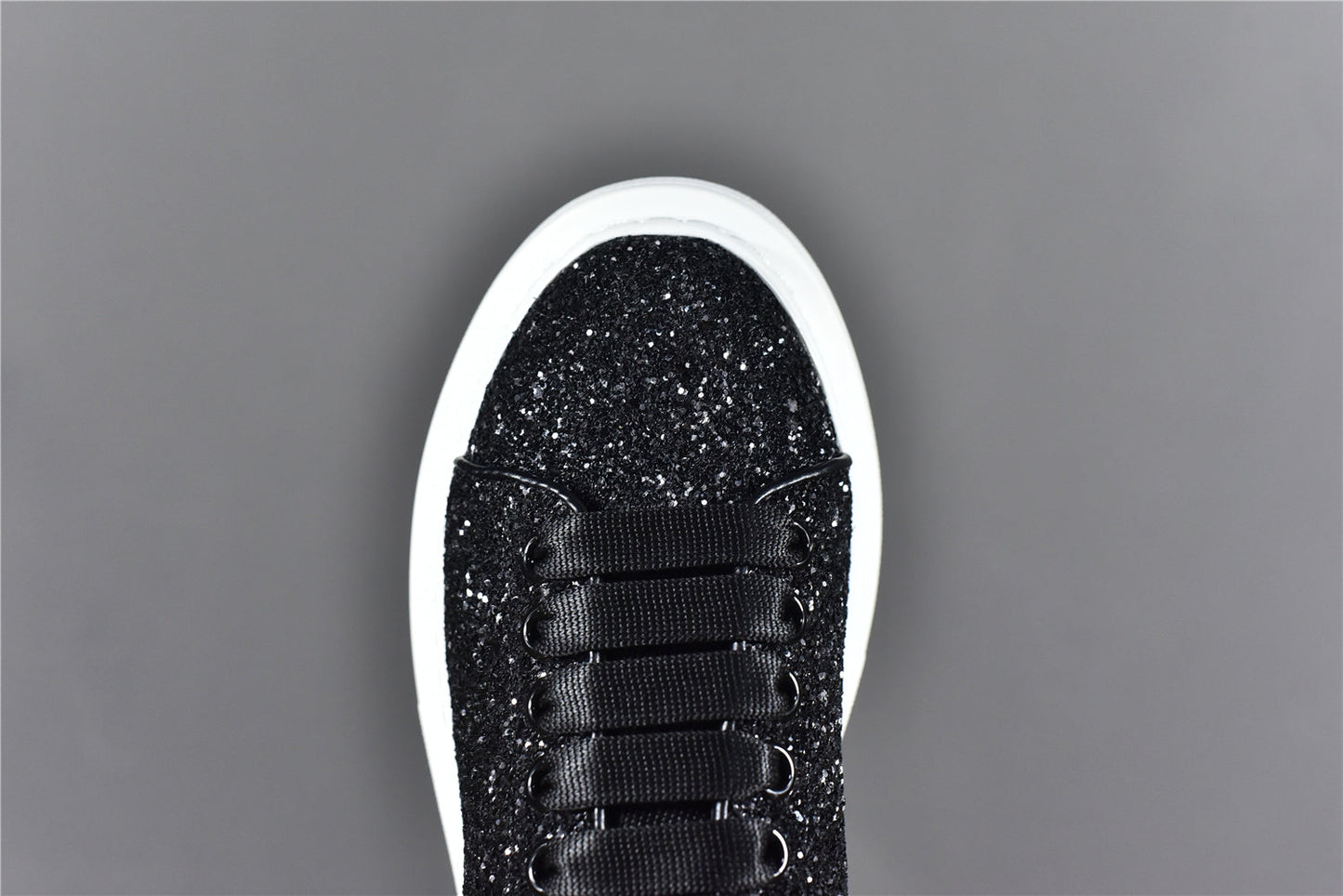 Alexander McQ Oversized Black Glitter