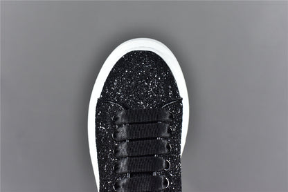 Alexander McQ Oversized Black Glitter