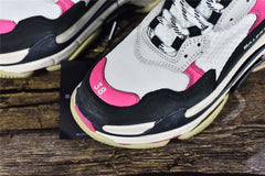 Bciaga Triple S Black/Pink