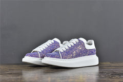 Alexander McQ Oversized Sneaker Purple Glitter