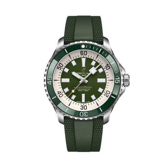 Green Ceramic- Green White - Green Rubber - Automatic - 42mm