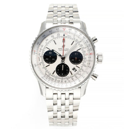 Chronograph - White Ceramic - Panda Face- N-Timer - 904L Steel - Automatic - 43mm