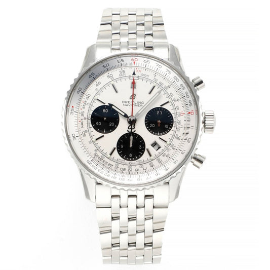Chronograph - White Ceramic - Panda Face- N-Timer - 904L Steel - Automatic - 43mm