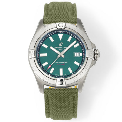 Silver Ceramic- Green AVG - Green Rubber - Automatic - 42mm