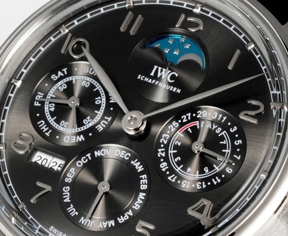 Black Silver - Black Leather - Automatic -42mm