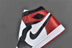 Jordan 1 Retro High 'Satin Black Toe