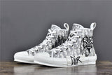 D**R B23 High-Top Oblique Canvas