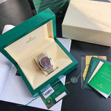 Purple Silver - Steel 904L Silver - Automatic - 41mm/31mm