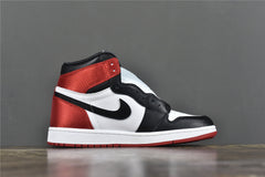 Jordan 1 Retro High 'Satin Black Toe