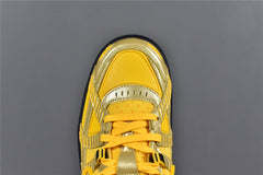 Off-W** Air Rubber Dunk University Gold