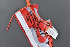 Off-White SB Dunk Low 'University Red'