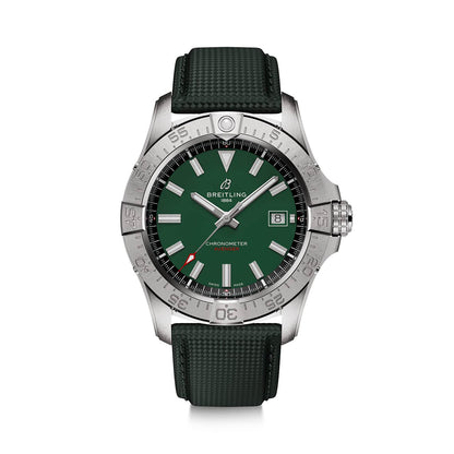 Silver Ceramic- Green AVG - Green Rubber - Automatic - 42mm