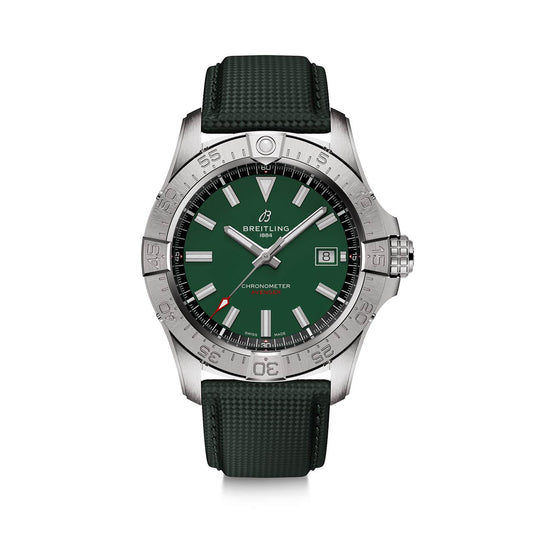 Silver Ceramic- Green AVG - Green Rubber - Automatic - 42mm