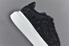 Alexander McQ Oversized Black Glitter