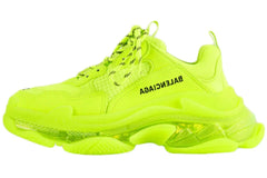 Bciaga Triple S Clear Sole Fluorescent Yellow