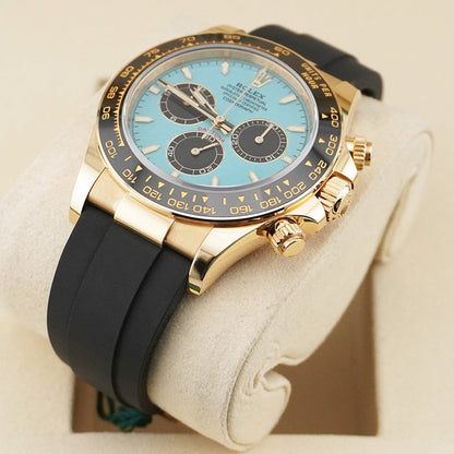Daytona  40mm 126500LN Gold Dial Tiffany Blue