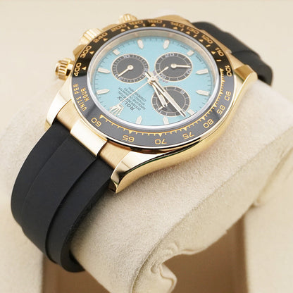Daytona  40mm 126500LN Gold Dial Tiffany Blue