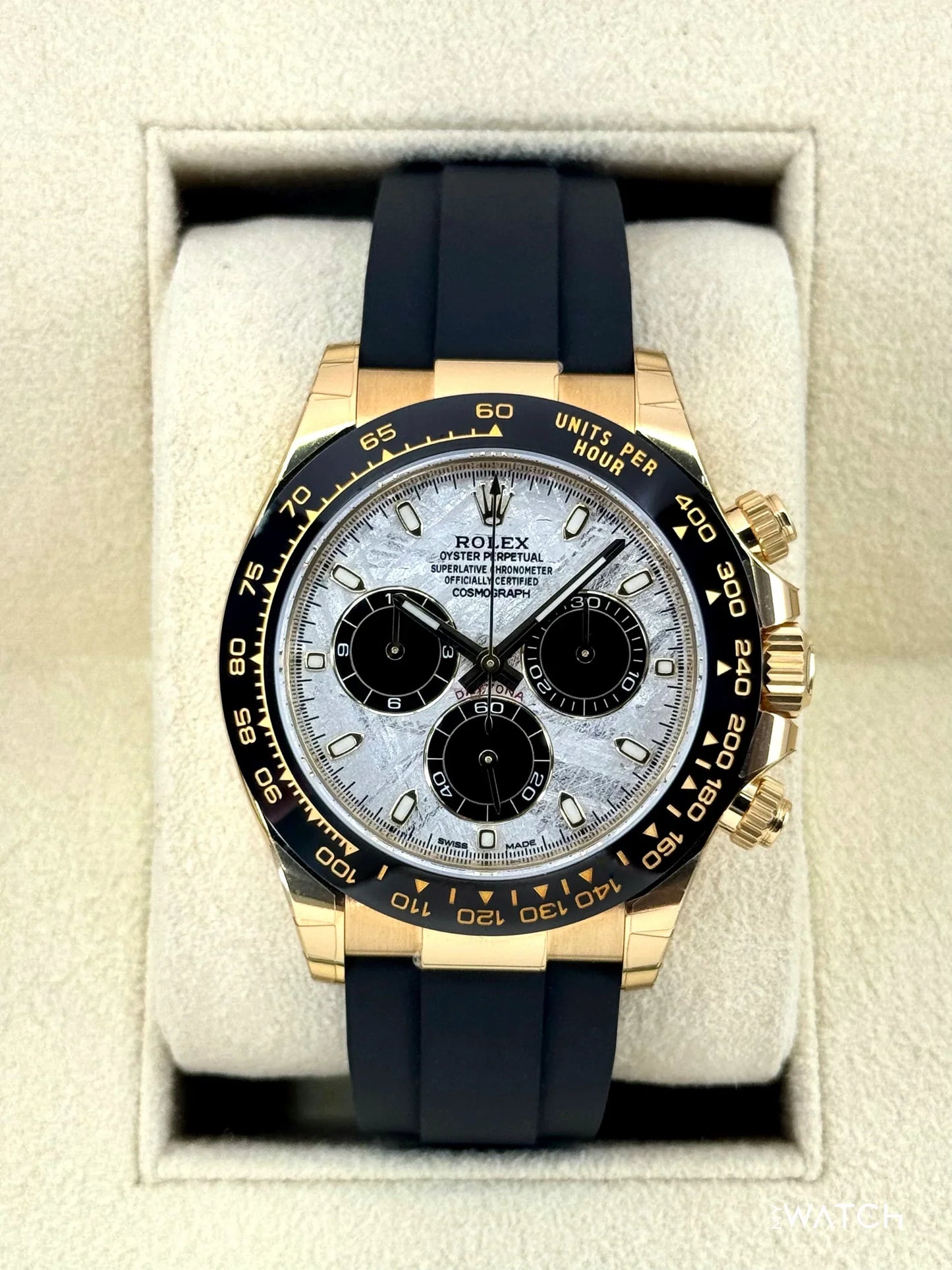 Daytona 40mm 126518LN  Meteorite Dial