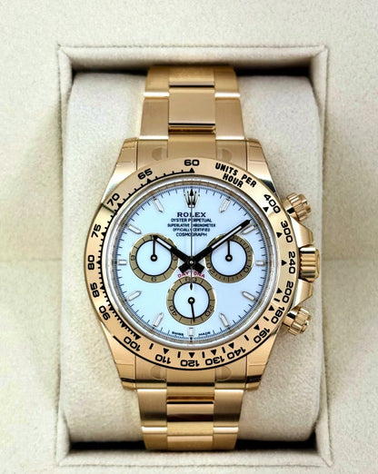 Daytona  40mm 126508 White Dial